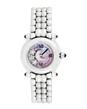 Chopard Women's Happy Sport Diamond Watch, Circa 2000s (Authentic Pre-Loved)