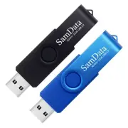 32GB USB Flash Drives 2 Pack 32GB Thumb Drives Memory Stick Jump Drive LED Light