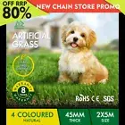 OTANIC Artificial Grass 45mm 2x5m Synthetic Turf 10SQM Roll Fake Yarn Lawn