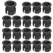 PATIKIL 5mm Emitting Diode Holder, 20 Pcs Plastic Flat LED Holder Clip