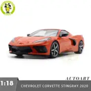 1/18 Chevrolet CORVETTE Stingray 2020 Autoart 71283 Sebring Orange Model Car