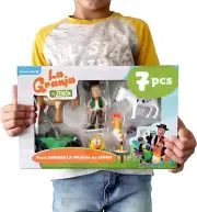 La Granja de Zenon Adventure Action Figures Set, 7 Collectible Action Figures...