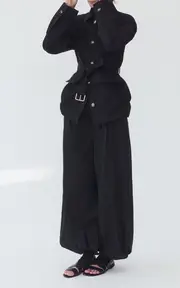 [Adam Lippes] Belted Cotton-Twill Barn Jacket