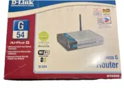 D-Link DI-524 Wireless High Speed Router 54 Mbps 802.11g AirPlus G New Sealed