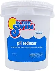 In The Swim pH Reducer for Swimming Pools - Lowers Total Alkalinity and pH Levels - Prevents Cloudy Water. Maintains Water Balance - 90% Sodium Bisulfate - 50 Pounds