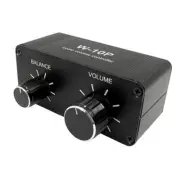 3.5 mm Portable Volume Controller Pre Amplifier W-10P Stereo Dual Channel6905
