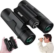 [occer] 15x25 Compact Binoculars for Adults Kids - High Powered Binoculars with Clear Vision - Small Binocular for Bird Watching Cruise Travel Nature Walk Concert Stargazing Outdoor Events Hunting