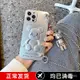 優選好物 潮牌暴力熊適用蘋果13手機殻斜挎iphone12promax掛繩可背帶11全包xsmax軟殻xr防摔8P高級感