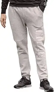 リュクスエイケイエムプラス(LUXEAKMPLUS) LUXEK Plus Men's Golf Pants, Smooth Logo Long Pants