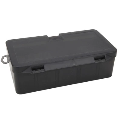 Fishing Bait Storage Box Double Layer Plastic Fishing Tackle Accessory Box FA