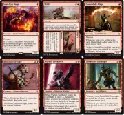 Soul-Scar Rage Deck - Mage - Insult - Injury - MTG Magic Gathering 60 cards