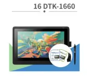 Wacom Cintiq DTK-1660 16HD USB 15.6" 422x285x24.5mm 1.9kg 8192 FHD ProPen2 UPS