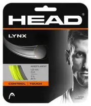 Head Lynx Tennis String Set (Neon Yellow, 17 gauge)
