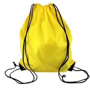 Yellow Drawstring Bags (Pack of 6)