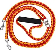 1pc Pet Leash Lead Thick Rope Leashes for Dogs Walking Dog Collars Dog Leash Rope Puppy Leash Double Dog Leash Strap for Large Dogs Head Collar for Dogs Dog Leash Dual Handle Tags