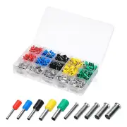 1640Pcs Wire End Ferrules Wire Terminal Connectors Cable Ends Crimping Kit