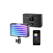 Portable Rgb Led Video Light Panel with Onboard Battery Ideal for Photography Vlogging and Tiktok 3200mah Capacity