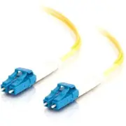 Legrand Dat 26566 C2G 5M Lc-Lc 9/125 Duplex Single Mode Os2 Fiber Cable Yellow