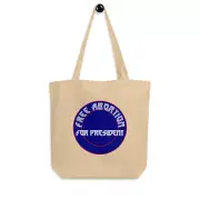 "Free Abortion for President" Eco Tote Bag Political Satire Election Pro-choice
