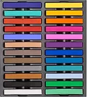 Soft Pastel for Artists, 24 PCS Vibrant Colors Chalk Sticks - Premium Pastel Art Supplies for Drawing, Blending, and Shading - Ideal for Adults and Beginners