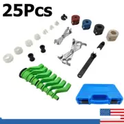 25Pcs Fuel Air Conditioning A C Transmission Line Disconnect Oil Cooler Tool Kit