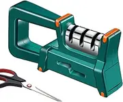 acime Sharpening Stone Tool | Handheld Whetstone,Professional Whetstone Sharpener Stone, 4 in 1 Sharpening Stone Whetstone with Scissor Slot, Small Sharpening Stone for Sharpening Knives