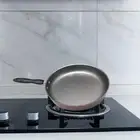 Nonstick Fry Pan Flat Bottomed without Coating Cooking Long Handle Cookware