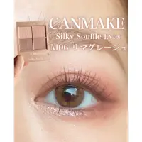 在飛比找蝦皮購物優惠-canmake 舒芙蕾霧面眼影M06