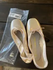 Bloch Suprima Strong Pointe Shoes 8.5C Women's Ballet S0132S pink dance