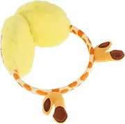[WRITWAA] Cute Winter Ear Muffs for Boys and Girls Plush Thermal Headbands Neutral Cartoon Design Ear Warmers for Boys Girls