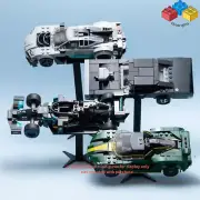 Custom Display Stand Speed Champions with 2 units Plate 1x2 (3023)