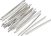 uxcell Acoustic Guitar Fret Wire Guitar Fretboard 20 Fret 2.2mm Silver Tone for Guitar Fingerboard Replacement, Pack of 20