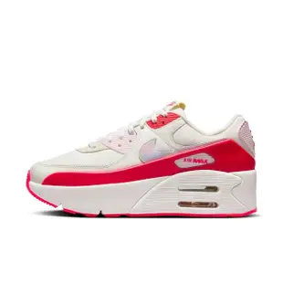 【NIKE 耐吉】慢跑鞋 女鞋 運動鞋 緩震 氣墊 AIR MAX 90 LV8 白粉 HF5073-133