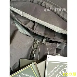 好好先生ARCTERYX Alpha SV/AR 24K Jacket-Men s第六代GTX黑金戶外防水硬殼嚮導級衝鋒衣