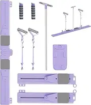Rukjmqi Pilates Board for Home Workout | Multifunctional Foldable Pilates Reformer Board | Strength Training Strengtheners for Muscle Building Balance Training Rehabilitation Waist Exercise