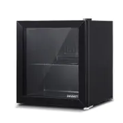 Devanti 46l Mini Bar Fridge Glass Door - Black