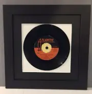 45 RPM record diaplay frame. Easy to switch out.