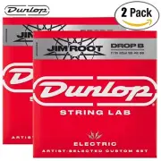 2-PACK Dunlop JRN1156DB Jim Root Signature Electric Guitar Strings 11-56 Drop B
