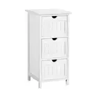 Artiss Bedside Tables Drawers Side Table Cabinet Nightstand White Vintage