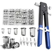 150PCS Rivet Nuts Plier Mandrel Kit M3//M5/M6/M8 Nut Rivet Mandrels Repairtool Nut Rivet Plier Set with Pliers As Shown