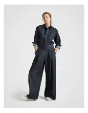 [Fine Day] Palazzo Pant in Denim