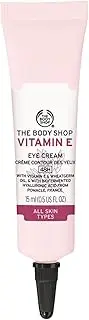 The Body Shop Vitamin E Eye Cream – Reduces the Appearance of Fine Lines – Refreshes & Hydrates – For All Skin Types – Vegan – 0.5 oz
