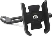 Motorcycle Navigation Bracket for Piaggio for Beverly 125 300 350 500 Scooter Motorcycle Mobile Phone Holder Navigator Handlebar Bracket Accessories Phone Mount (Color : Mirror Type Black)