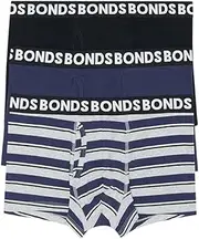 [Generic] 18 X Mens Everyday Trunks Underwear Black/Navy/Grey Undies