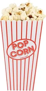 Henbrandt Popcorn 1 x Boxes 10 Pack Small Retro Popcorn Carton Sweet Containers for Film Night Cinema Movie Night Birthday Sleepover Party Treats