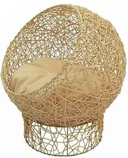 MEIYITIAN Pet Litter Rattan Cat Litter Four Seasons Universal Pet Litter Cat House Cat Toy Cat Villa Removable and Washable