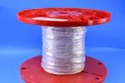 350' Mil-Spec 1-Conductor Shielded Jacketed Silver Wire Cable 55PC6123-20-CS3296
