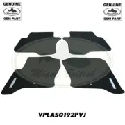 LAND ROVER EBONY CARPET FLOOR MATS SET LR3 08-09 LR4 VPLAS0192PVJ OEM (for: Land Rover)