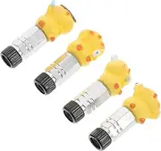 FOYTOKI Versatile Bike Valve Caps Duck Shape Valve Stem Cap Covers for Tire Decor