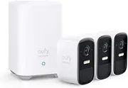 eufy Security, eufyCam 2C 3-Cam Kit, Wireless Home Security System with 180-Day Battery Life, 1080p HD, IP67, Night Vision, No Monthly Fee